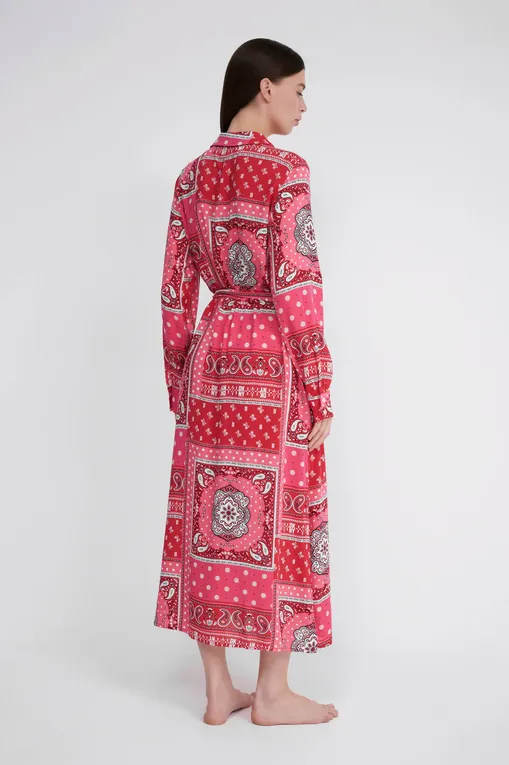 Халаты DKNY YI30015 681 Pink prt