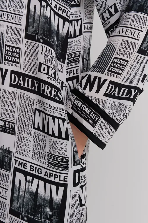 Халаты DKNY YI30033 003 White Logo