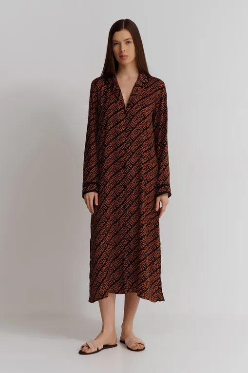 Халаты DKNY YI30033 045 Black Print