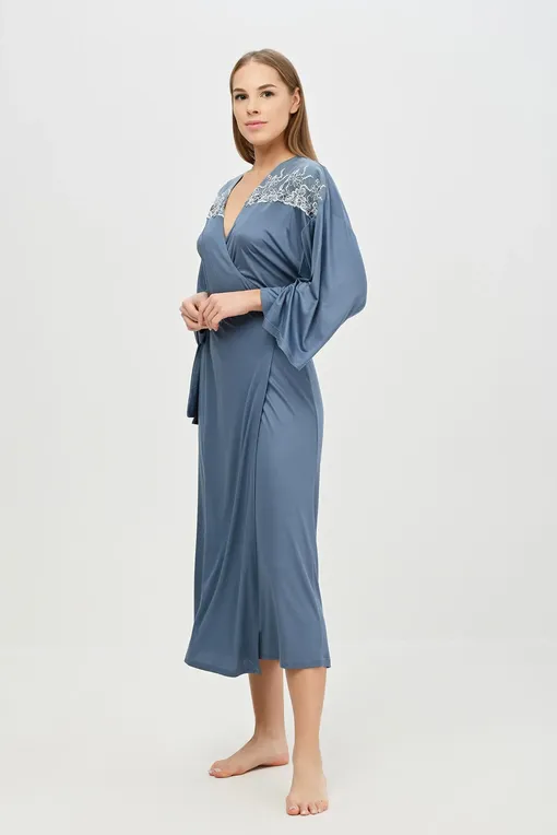 Халаты Free Voogue 222411 156 BLUE GREY