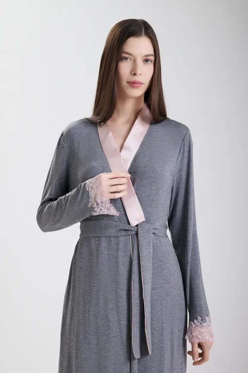 Халаты Gianantonio A. Paladini W51AV01/S AURELIA/S 819 GRIGIO MEL.