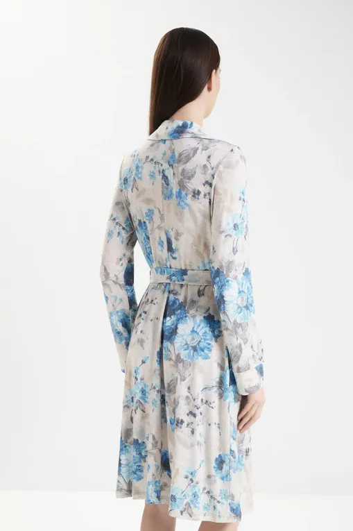 Халаты Gianantonio A. Paladini W55NV01/S NIVES/S 660 FIORE DENIM/P.BEIGE