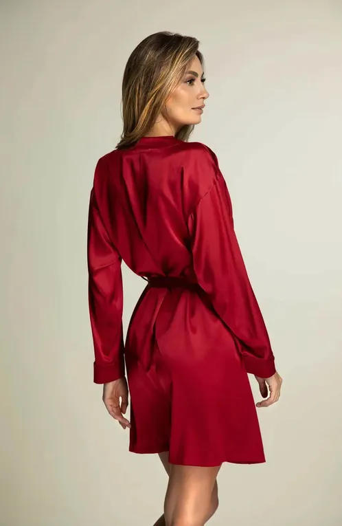 Халаты I.D.Sarrieri J7966 Red myrtille
