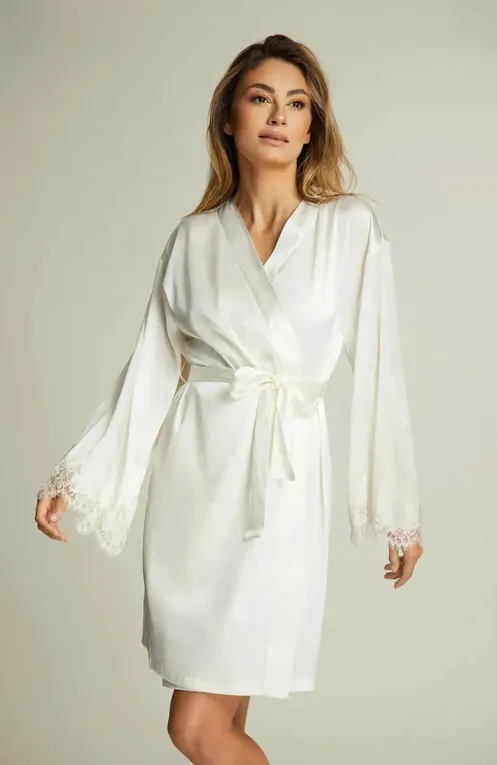 Халаты I.D.Sarrieri L4856 cream