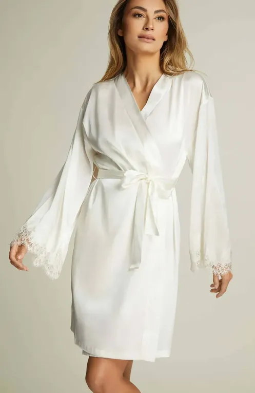 Халаты I.D.Sarrieri L4856 cream