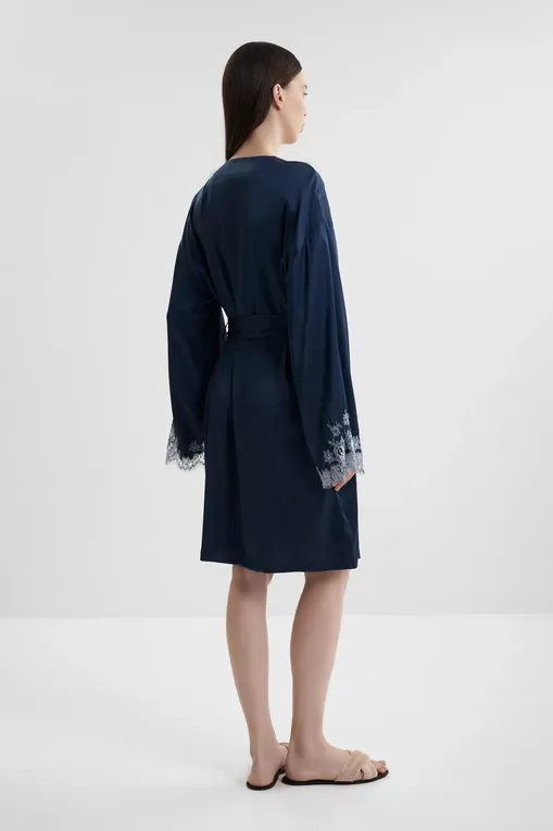 Халаты I.D.Sarrieri L4856 deep anthracite