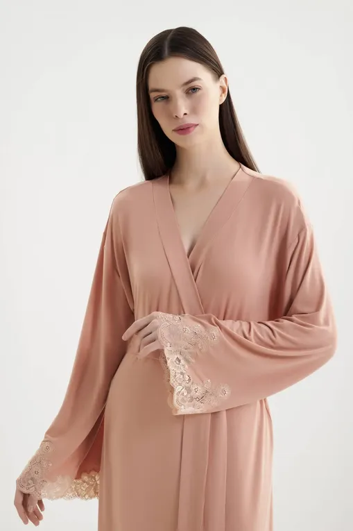 Халаты I.D.Sarrieri L9566 CARAMEL
