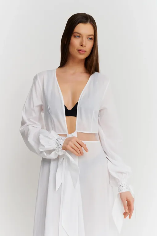 Халаты I.D.Sarrieri SW29710 white