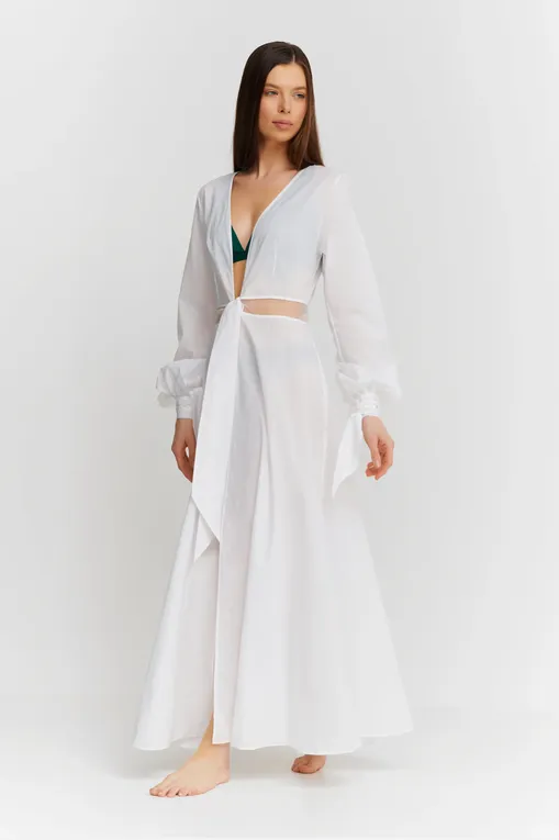 Халаты I.D.Sarrieri SW29711 white