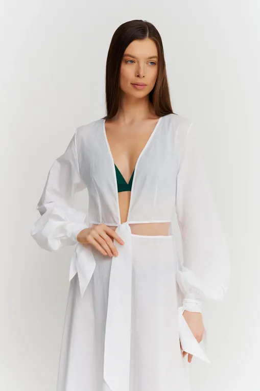 Халаты I.D.Sarrieri SW29711 white