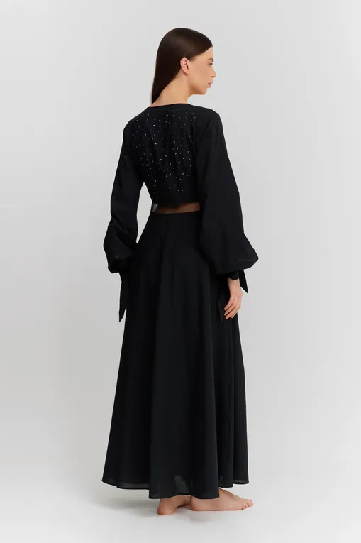 Халаты I.D.Sarrieri SW29711 black