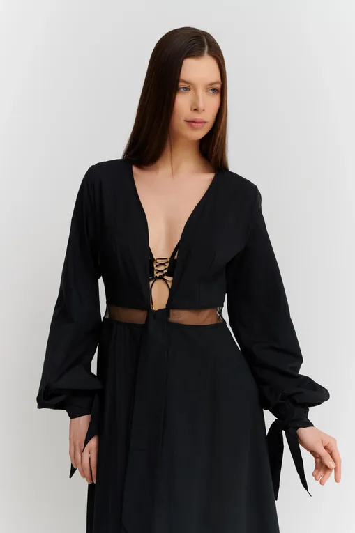 Халаты I.D.Sarrieri SW29711 black