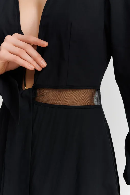 Халаты I.D.Sarrieri SW29711 black