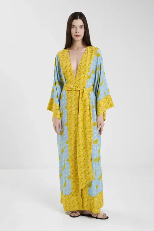 Халаты Karma on the rocks SS24LW/KR/KOBE-S blue