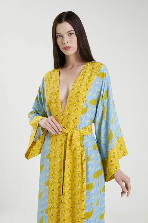 Халаты Karma on the rocks SS24LW/KR/KOBE-S blue