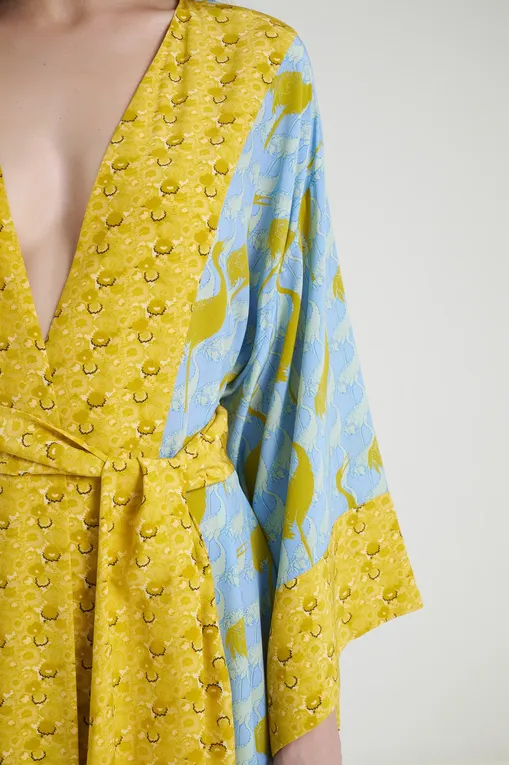 Халаты Karma on the rocks SS24LW/KR/KOBE-S blue