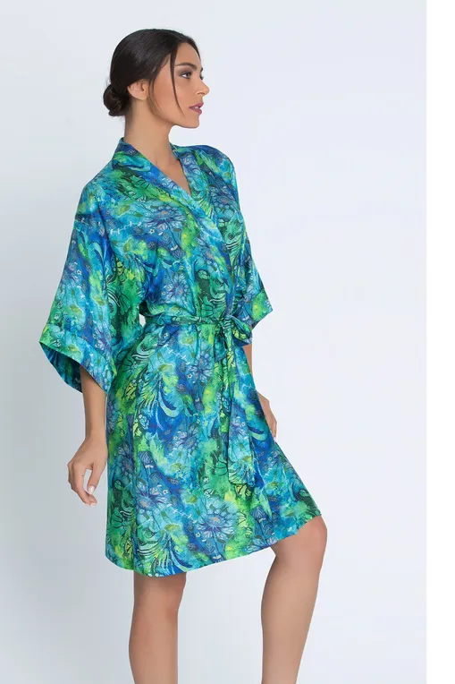 Халаты Lise Charmel ALH2093 FLORAL AQUA