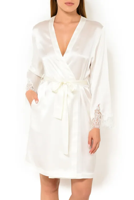 Халаты Luna di Seta L6K7047 0004 IVORY