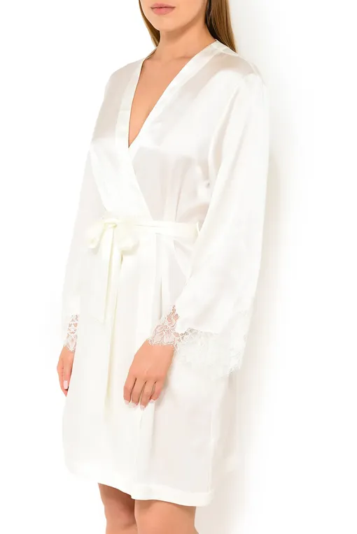 Халаты Luna di Seta L6K7047 0004 IVORY