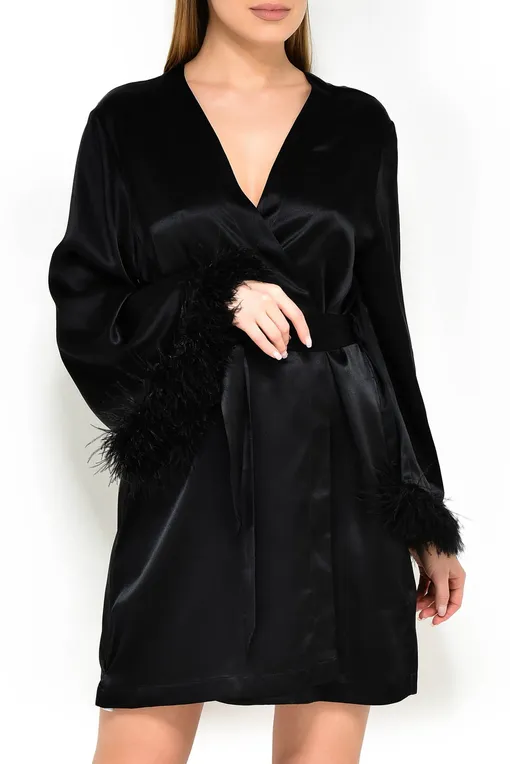 Халаты Luna di Seta VLST60565 0031 BLACK
