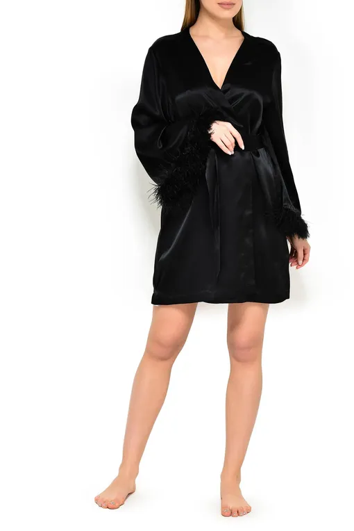 Халаты Luna di Seta VLST60565 0031 BLACK