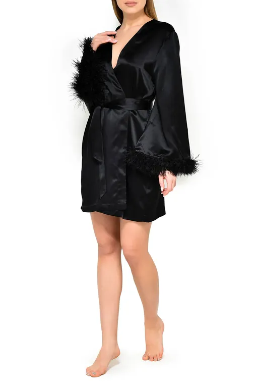 Халаты Luna di Seta VLST60565 0031 BLACK