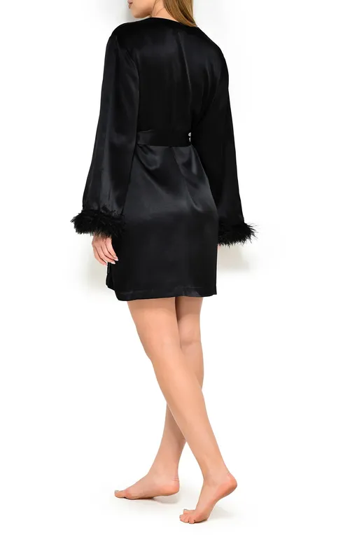 Халаты Luna di Seta VLST60565 0031 BLACK