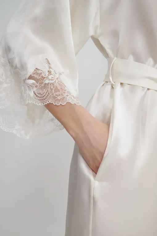 Халаты Luna di Seta VLST60887 0004 IVORY