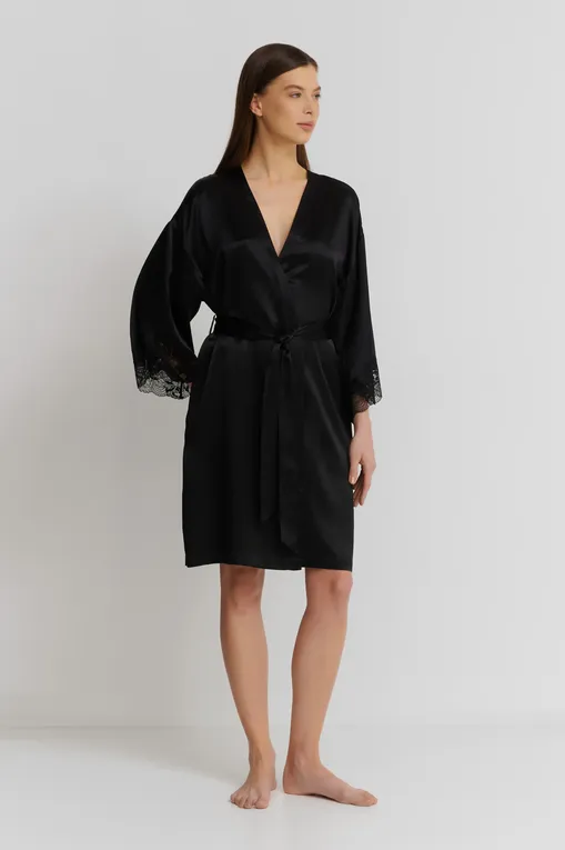 Халаты Luna di Seta VLST60887 0031 BLACK