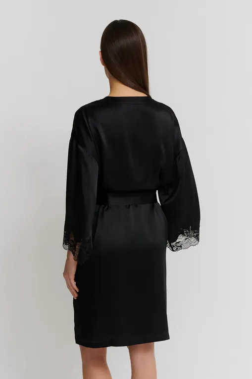 Халаты Luna di Seta VLST60887 0031 BLACK