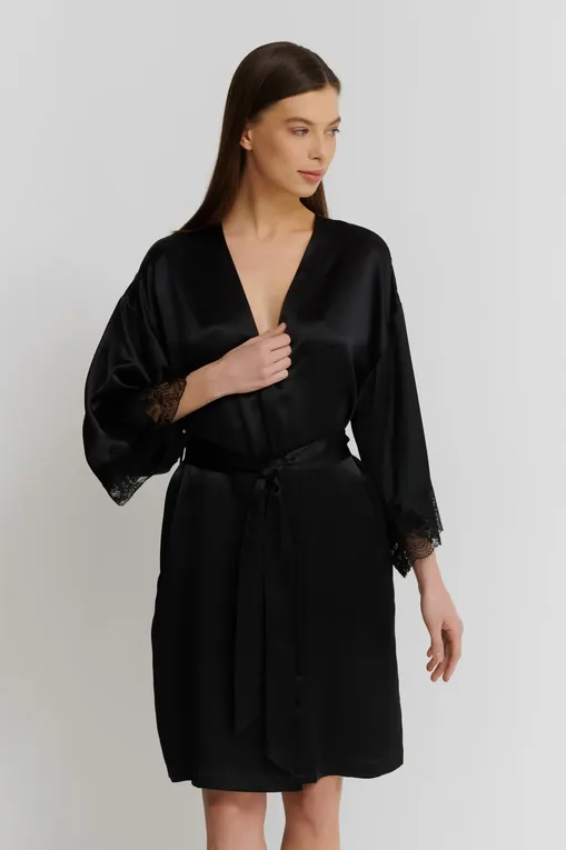 Халаты Luna di Seta VLST60887 0031 BLACK