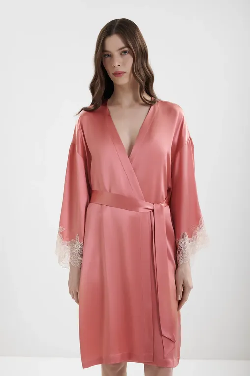 Халаты Luna di Seta VLST60887 9515 SUNRISE PINK