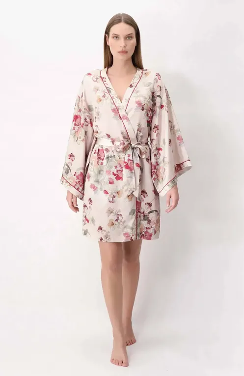 Халаты Luna di Seta VLST61022 S414 FLORAL DECO'