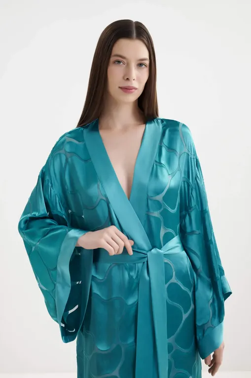 Халаты Luna di Seta VLST61059 9223 WATER