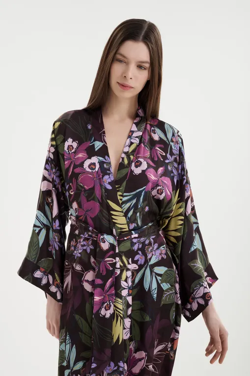 Халаты Maison Lejaby N1291 I0054 NIGHTY GARDEN