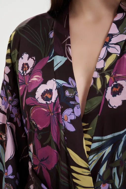 Халаты Maison Lejaby N1291 I0054 NIGHTY GARDEN