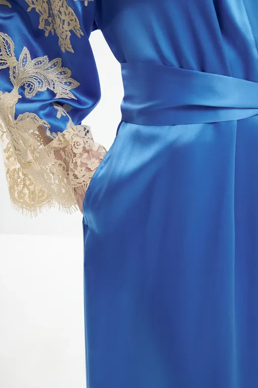 Халаты Marjolaine 3APO2201 5003 BLUE/NACRE