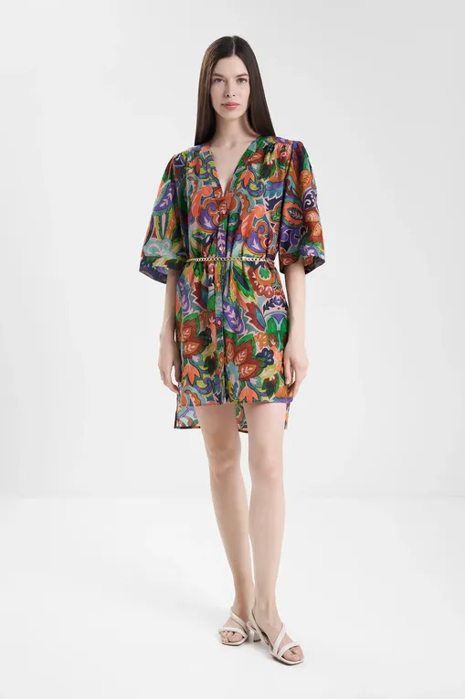 Халаты Marjolaine 3ATH2001 3143 IMP. VERT/JAUNE