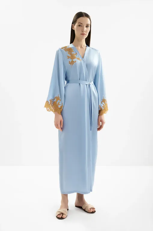 Халаты Marjolaine 3BEN2201 5246 Ciel/Noisette