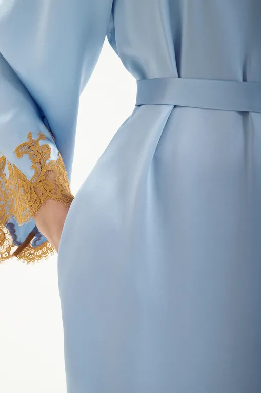 Халаты Marjolaine 3BEN2201 5246 Ciel/Noisette