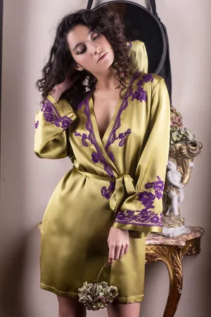 Marjolaine 3MAR2002 2268 Tilleul/Violet