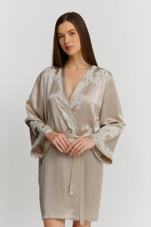 Халаты Marjolaine 3VAN2001 9511 GRAVIER/PERLE