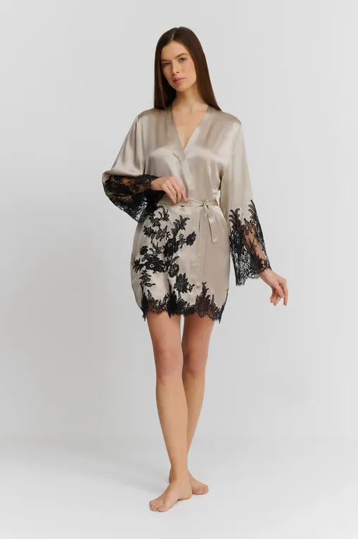 Халаты Marjolaine 3VIC2001 9504 GRAVIER/NOIR