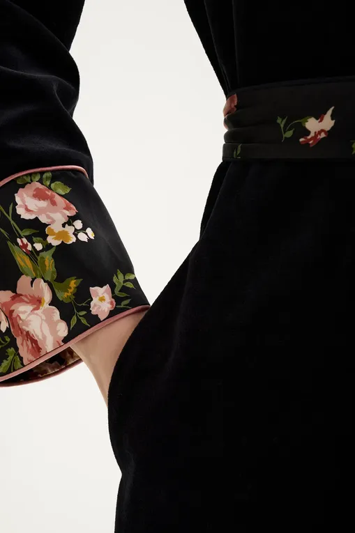 Халаты Marjolaine 4BER2001 0181 Imprime Fleur/Buvard