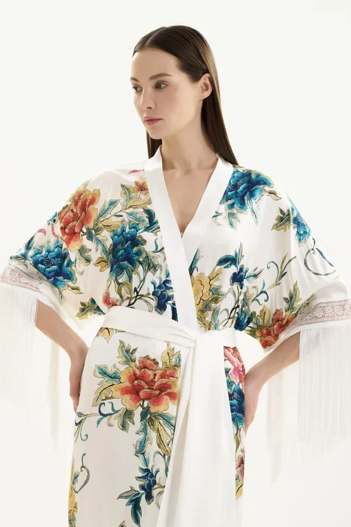 Халаты Marjolaine 4BEV2201 0123 Imprime Floral