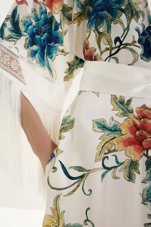 Халаты Marjolaine 4BEV2201 0123 Imprime Floral