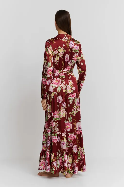 Халаты Marjolaine 4VEL3004 0156 Imprime Bourgogne