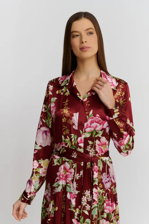 Халаты Marjolaine 4VEL3004 0156 Imprime Bourgogne