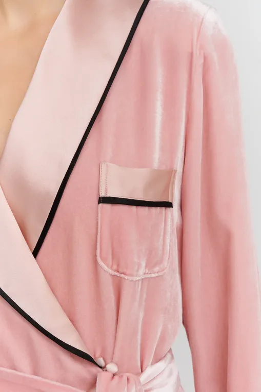 Халаты Marjolaine 5VEL2002 2804 PETAL/NOIR