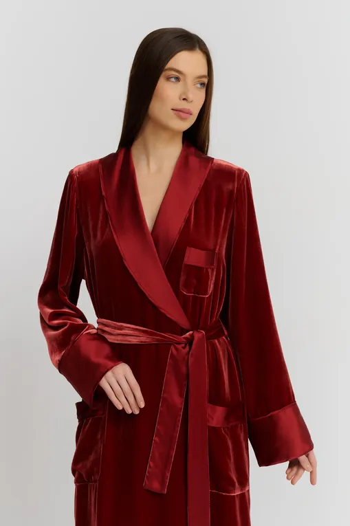 Халаты Marjolaine 5VEL2201 0056 Bourgogne